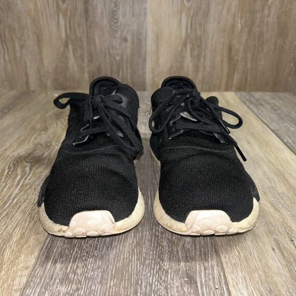 Adidas NMD R1 Womens US Size 7.5 Black White Athletic Sneaker Shoes BD8026 - Picture 3 of 11